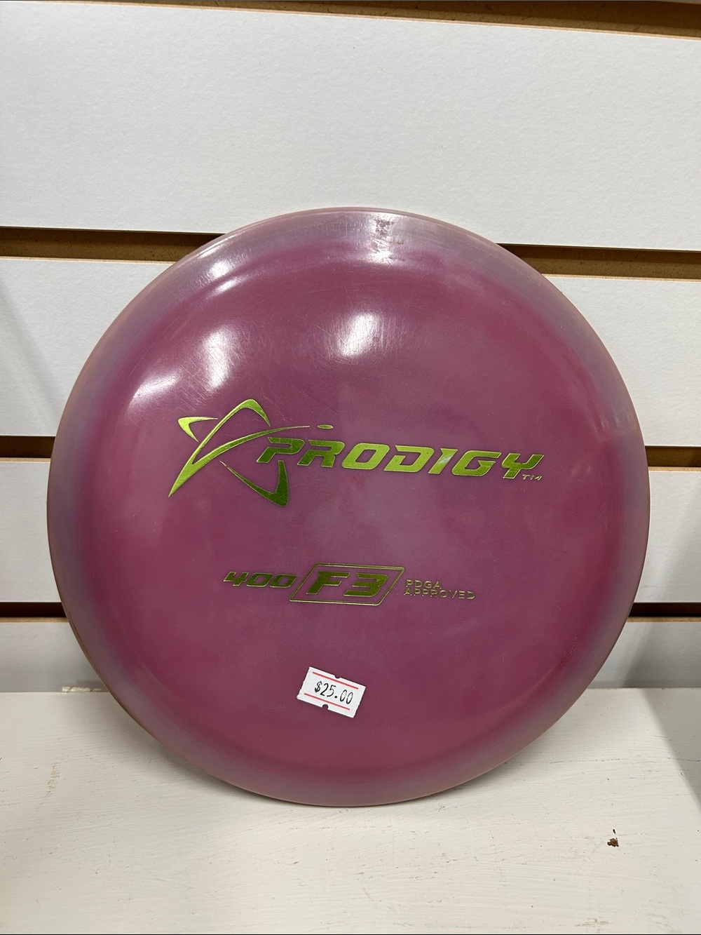 Prodigy 400 F3 Disc Golf - Plum